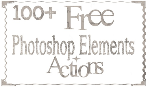 free actions for photoshop elements